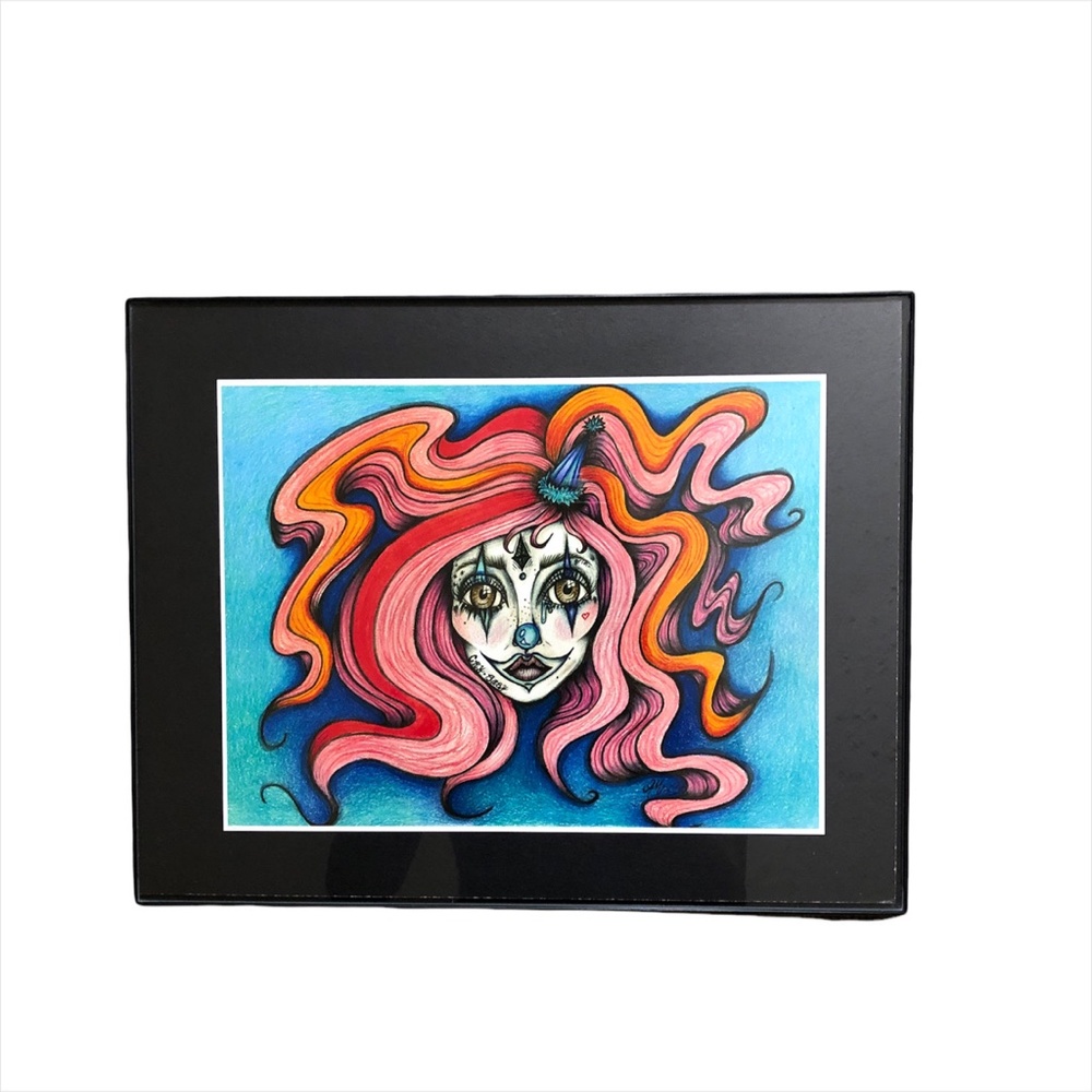 Unknown Cry Baby Artist Drawing Wall Hanging Picture